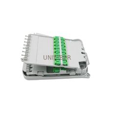 SC APC Adapters 12mm Cable 8/16 Ports Ftth Fiber Optic Terminal Box