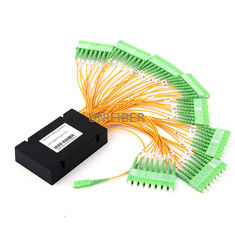 Single Mode 1X128 2X128 G657A1 Optical PLC Splitter Module