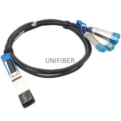 100G QSFP28 To 4x25G SFP28 AWG30 Passive DAC Breakout Cable