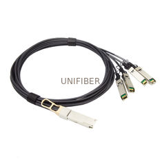 40G QSFP+ To 4×SFP+ AWG30 Passive Direct Attach Copper