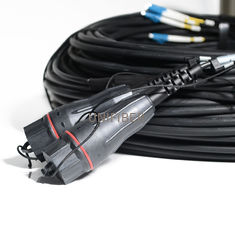 G657A2 IP67 Full AXS LC UPC Duplex Fiber Optical Patch Cord