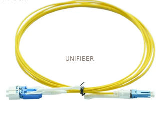 CS To LC Duplex OS2 PVC 2.0mm Fiber Optic Patch Cable