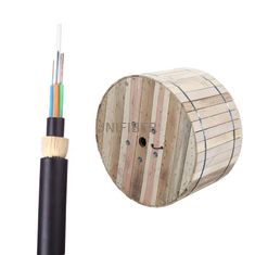 Double Sheath LSZH Jacket ADSS Optical Fiber Cable