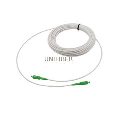 White FTTH SC/APC 3.0mm G657A1 Fiber Optic Patch Cord