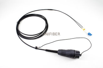 FTTA FullAXS LC UPC Duplex Fiber Optic Patch Cord 7.0mm G657A1 LSZH Jacket