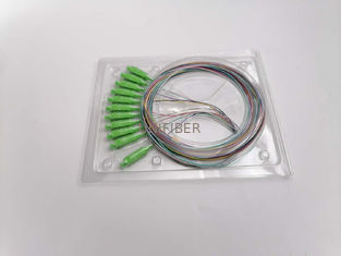 Unjacketed 1m SC/APC Single Mode 0.9mm Fiber Optic Pigtail