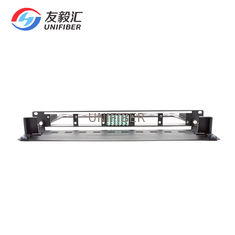 Ultra high Density MPO MTP Patch Panel 1U 120F 5x24F separate Cassette Module with OM3 Quad LC