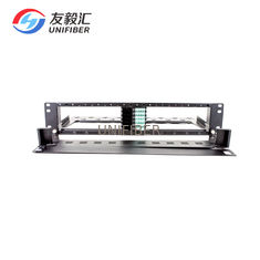 OM3 Quad LC 24F 2U 288F MPO MTP Fiber Patch Panel