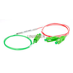 1x2 Single Mode 1310nm 1550nm DWC Fiber Optic Coupler