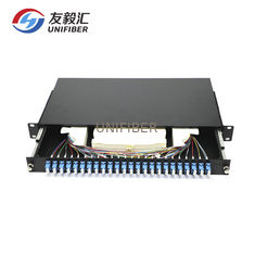 Single Mode Duplex 1U 12/24 Port LC Fiber Patch Panel