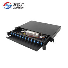 FTTH  Om4 19" Rack Mount SC Simplex Optical Patch Panel