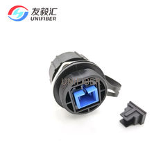 IP67 Waterproof FTTA ODVA Socket SC Bulkhead Adapter