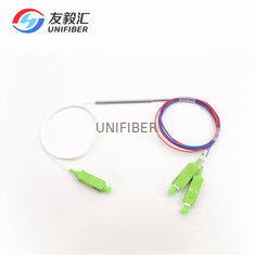 0.9mm SC APC Fiber Fused Biconical Taper Coupler For CATV