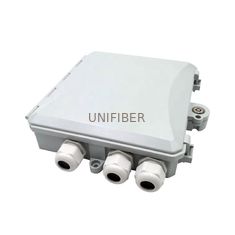 Wall Mounted Fiber Optic Distribution Box 1x8 PLC Splitter