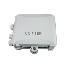 FTTH Wall Mount Outdoor Fiber Termination Box ABS Material