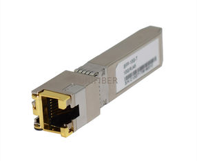 10Gbase-T RJ45 Fiber To Ethernet Transceiver 30m Lead Free