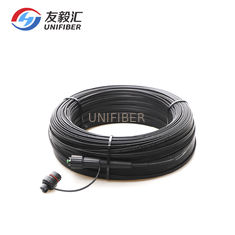 G657A1 FTTH Pre Connectorized Drop Cable SC/APC To SC/APC 1~150m