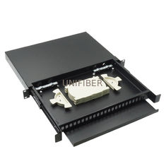 FC Adapter SC LC 24 Port Sliding Rack Mount ODF 1U 19inch