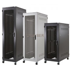 19 Inch SPCC 42U 47U Server Fiber Network Cabinet Floor Standing