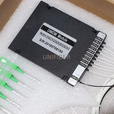 16 Channel 100G DWDM MUX DEMUX 900um Passive Optical Module For 5G