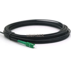 LSZH G657A2 5.0mm FTTH Fiber Pigtail SC APC Drop Cable CATV