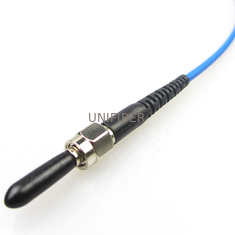 Silica Fiber Armored Patch Cord 600um Core SMA905 Laser Quartz Cladding