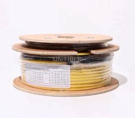 24FO Pre Terminated Multi Fiber Cables OFNP LSZH LC-LC With Pulling Socket