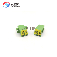 CATV Duplex Fiber Optic Coupler Singlemode Shutter LC APC