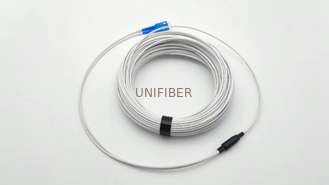 2 Core SC / UPC FTTH Fiber Drop Cable Pigtail G657A2 LSZH Jacket 10m 20m 30m