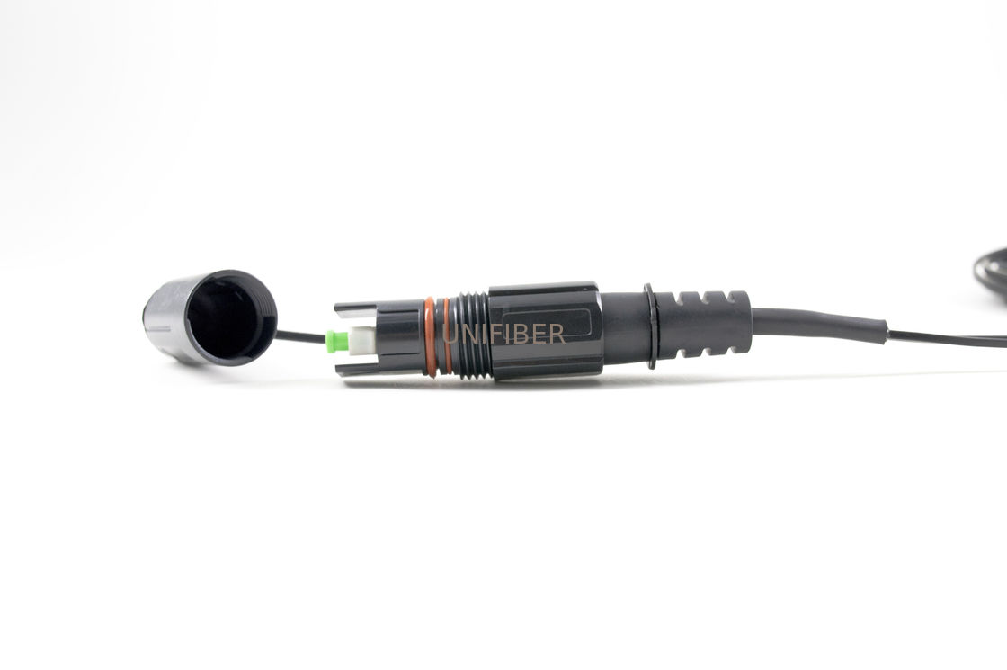 Sc Apc Outdoor Waterproof Fiber Optic Cable Accessories Optitap H Optic Connector
