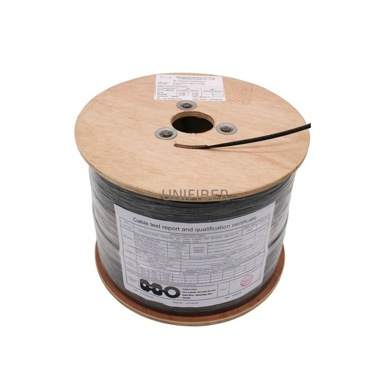 1 Core Single Mode G657A1 FTTH GJXFH Bulk Fiber Optic Cable