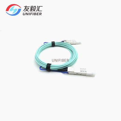 40G QSFP+ Active Optical Cables OM3 5M For Data Center UL Certification