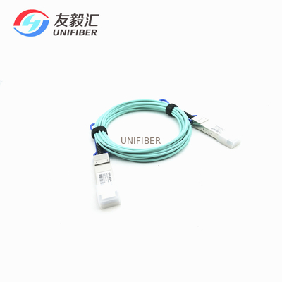 40G QSFP+ Active Optical Cables OM3 5M For Data Center UL Certification