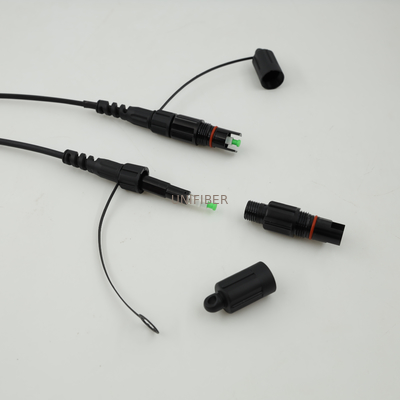 3 In 1 Type Fiber Optic Connectors SM / MM LSZH TPU Jacket For FTTH