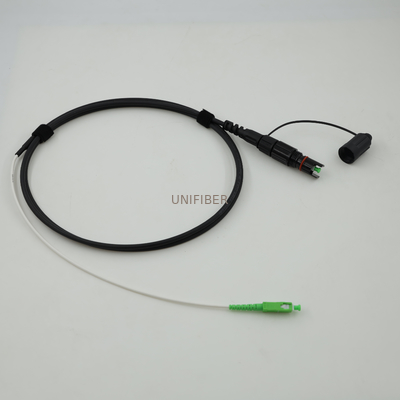 3 In 1 Type Fiber Optic Connectors SM / MM LSZH TPU Jacket For FTTH