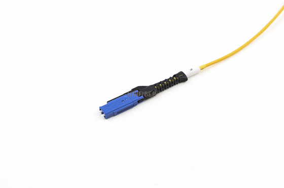 Os2 9/125 Single Mode Breakout Cable 4 Mdc Upc Duplex To Mtp-8 Elite Polarity B