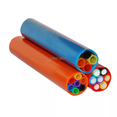 2 4 7 Way Hdpe Microduct Pipe Direct Buried For Optic Fiber Air Blowing Cable