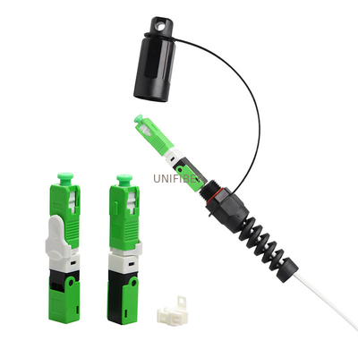 FTTx Outdoor Fiber Fast Connector IP68 Waterproof Corning Optitap Mini SC Connector