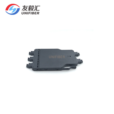 MPO/MTP To MPO/MTP Fiber Cassette Module Black SPCC For HD FO Panel