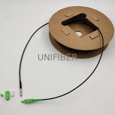 SC/APC Field Pushable Fiber Patch Cable G657A2 LSZH Jacket For FTTH