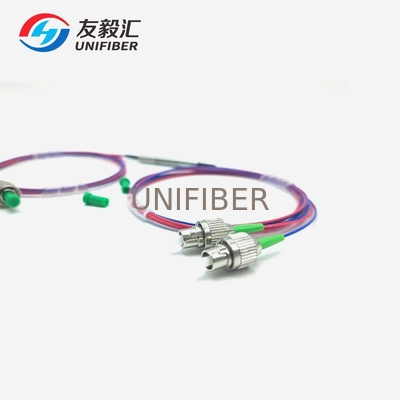 1x2 2x2 Single Mode 1550nm PM Fiber Optic Splitter 50/50 FC/APC Optical Coupler Splitter