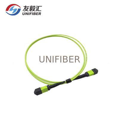 Multimode OM5 MPO MTP Patch Cord Fiber Optic Trunk Cable Type B 3m