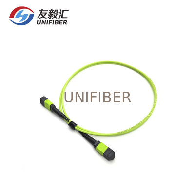Multimode OM5 MPO MTP Patch Cord Fiber Optic Trunk Cable Type B 3m