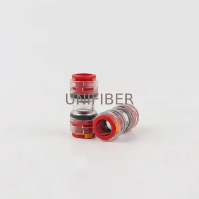 14mm 12mm 10mm HDPE Microduct Straight Connector With Clips