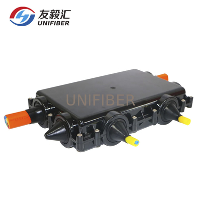 FTTH Air Blown Micro Duct Bulk Fiber Optic Cable Distribution Closure