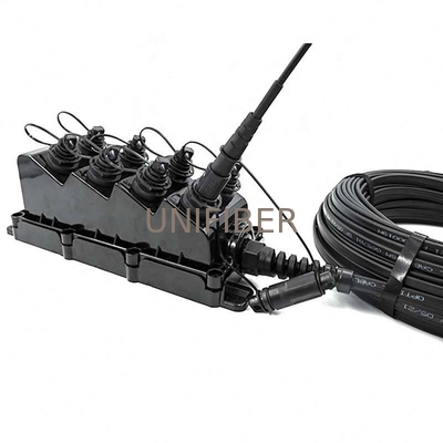 FTTH Fiber Access Terminal Box 4 / 8 / 12 Ports Mini SC IP68 Protection