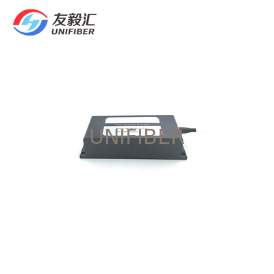 1x4 Single Mode 1310/1550nm Mechanical Optical Fiber Switch, 5V, Non-Latching, Serial Interface