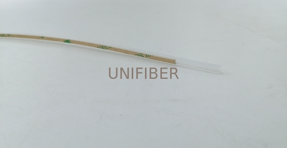 FTTH Adhesive-backed polymer Clear Track Fiber Pathway With 900um Invisible Fiber