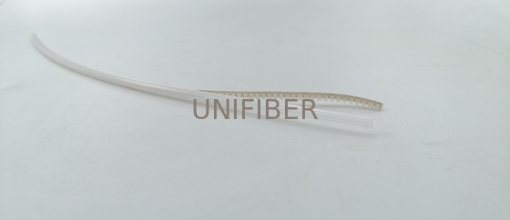 FTTH Adhesive-backed polymer Clear Track Fiber Pathway With 900um Invisible Fiber