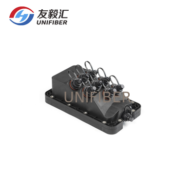 Optitap Hardened SC/APC 10 Ports Fiber Termination Box with 1:9 equal mini PLC Splitter